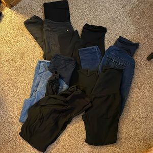 Size Medium Maternity pants bundle